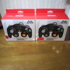 ニンテンドー ゲームキューブ コントローラ スマブラブラックのサムネイル