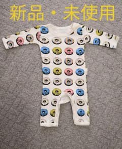 新品・未使用　ロンパース 60 (3ヵ月)のサムネイル