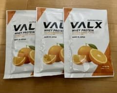 VALX ホエイプロテイン バレンシアオレンジ 30g×3のサムネイル