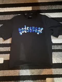 し*ー様 godsovage Tシャツ M BLACK & BLUEのサムネイル