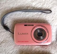 デジカメ　平成　ピンク　Panasonic LUMIX DMC-S1 充電器付のサムネイル