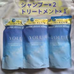 YOLU リラックスナイトリペア 詰替セット シャンプー2個 トリートメント1個のサムネイル