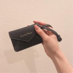 サマンサタバサ 定期入れ/パスケース/ネイビーのサムネイル