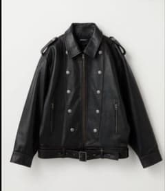値下げ交渉可能】grancy leather blouson - メルカリ