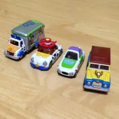 pixar トイストーリー トミカ4台セットのサムネイル