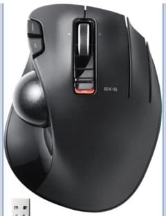 エレコム EX-G トラックボール 6ボタン 美品のサムネイル
