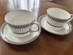 WEDGWOOD CONTRASTS カップ＆ソーサー 2客セットのサムネイル