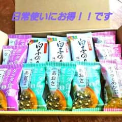 フリーズドライ 減塩味噌汁 &白子のり セット（タニタ食堂監修）のサムネイル