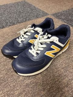 New Balance 574 ゴルフシューズ メンズ ネイビー　26cmのサムネイル
