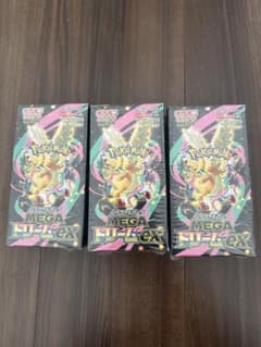 【シュリンク付3BOX】ポケモンカード MEGAドリームex 3BOXのサムネイル