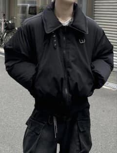 【Chikashitsu+】stand neck padding jacket 大阪店WEB限定受注制【Chikashitsu +】stand neck padding jacket