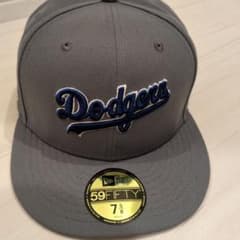 Homegame別注　Dodgers 59FIFTY グレーキャップ 7 5/8のサムネイル