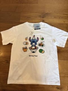 新品 タイ限定 UNIQLO スティッチ Tシャツ 150 白 Disneyのサムネイル