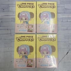 ONE PIECE CHOPPER's 1 4冊　シュリンク付き　カード付き c1092 CHOPPER'S 1巻 4冊セット シュリンク付き - メルカリ