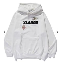 新品/未使用】XLARGE スポンジボブ コラボ パーカー白（L） - メルカリ