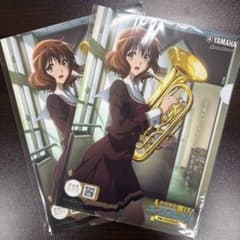 最終楽章 響け！ユーフォニアム ヤマハコラボ クリアファイル - メルカリ