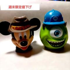 【限定・2個セット】ディズニーオンアイス 立体蓋付きマグカップ ミッキー マイクのサムネイル