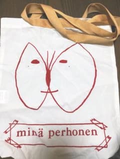 ミナペルホネン　ワンマイルバッグ　エコバッグのサムネイル