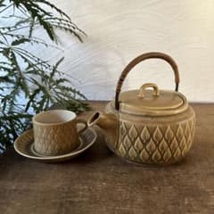 クイストゴー レリーフ ティーポット 北欧雑貨 デンマーク