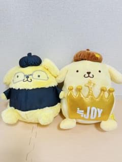 ポムポムプリン　ビッグぬいぐるみ 2体