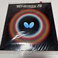 Butterfly TENERGY 25 赤 トクアツ 卓球ラバーのサムネイル