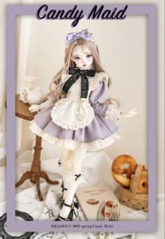 ディーラー様製メイド服セットMELODY.C SDM.MDDサイズ パープル - メルカリ