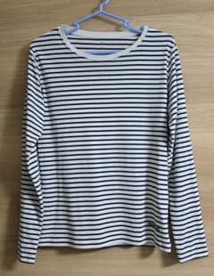 mont-bell ボーダー長袖カットソー Lサイズのサムネイル