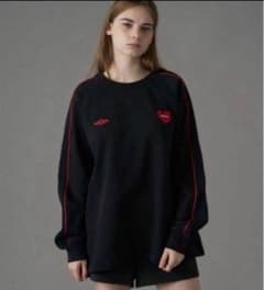 oncily umbro ハートロゴドローコードスウェットブラック Mサイズ 