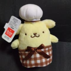 ポムポムプリン - ポムポムプリン　ぬいぐるみ　カフェ　コーヒー 非売品 サンリオ ポムポムプリン カフェ マスコット ぬいぐるみ