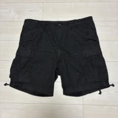 極美品 24ss RRL リップストップ カーゴショートパンツ ブラック w38 極美品 24ss RRL リップストップ カーゴショートパンツ ブラック w38
