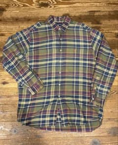 【90s】RALPH LAUREN GOLF 長袖シャツ チェック柄 L