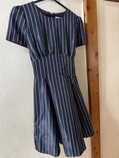 ストライプオケージョンワンピース　frayidのサムネイル