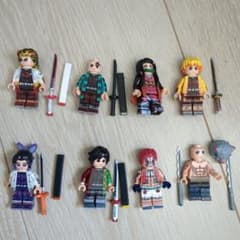 鬼滅の刃 キャラクターレゴ互換品　ジャンク品のサムネイル