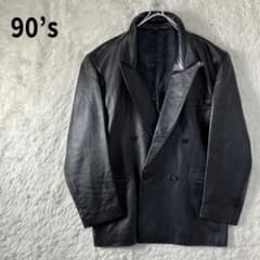 美品 マッシモ コレクション テーラードジャケット ダブルブレスト 黒 