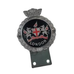 LONDON バッヂ ランブレッタ　ベスパ　モッズ　カーバッヂ LONDON バッヂ ランブレッタ ベスパ モッズ カーバッヂ - メルカリ