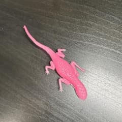 トカゲ ピンク 爬虫類 おもちゃ - メルカリ