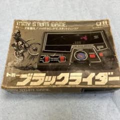 A7555 TOMY ブラックライダー 当時物 箱付 ジャンク 昭和レトロゲーム トミー ブラックライダー - メルカリ