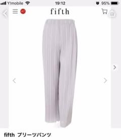 【もんこ様専用】fifth プリーツパンツのサムネイル