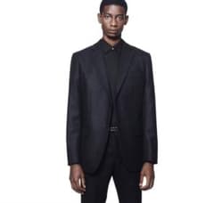 UNIQLO プラスジェイ　ウールテーラードジャケット M BLACK 20AWのサムネイル