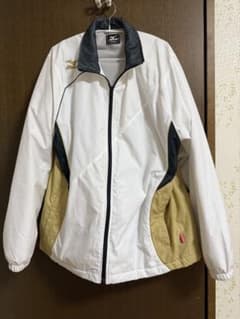 MIZUNO ウィンドブレーカー Oサイズ ホワイトのサムネイル