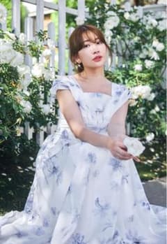 ワンピース Herlipto Amboise Gathered Flare Dress Amboise Gathered Flare Dress herlipto - メルカリ