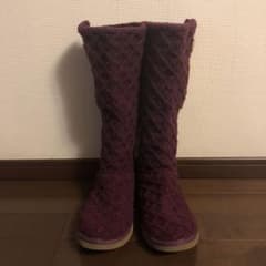 UGG ニットブーツ LATTICE カーディ 24㎝のサムネイル