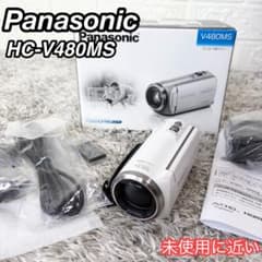 未使用級 パナソニック ビデオカメラ HC-V480M-W 22年製 付属品完備