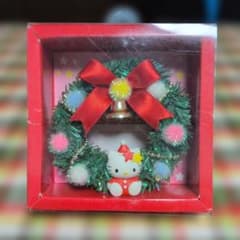 2003年製 レア 未開封 キティちゃん クリスマスリース - メルカリ