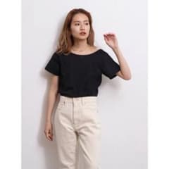値下げ！新品未使用　Ungrid  背中あき Tシャツ 黒のサムネイル