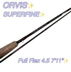 【名竿】ORVIS SUPERFINE Full Flex 4.5 7'11\