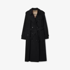 BURBERRY ブラック トレンチコート サイズ46のサムネイル
