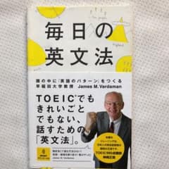 毎日の英文法 頭の中に「英語のパターン」をつくるのサムネイル