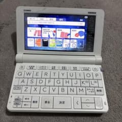 CASIO 電子辞書 XD-SV4750 ホワイト - メルカリ