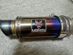 LCI PARTS チタンサイレンサー マフラー 本体 - メルカリ